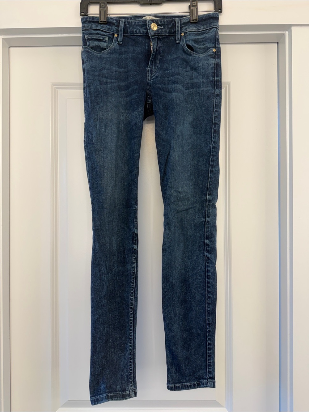 GUESS Dark Indigo Skinny Jeans